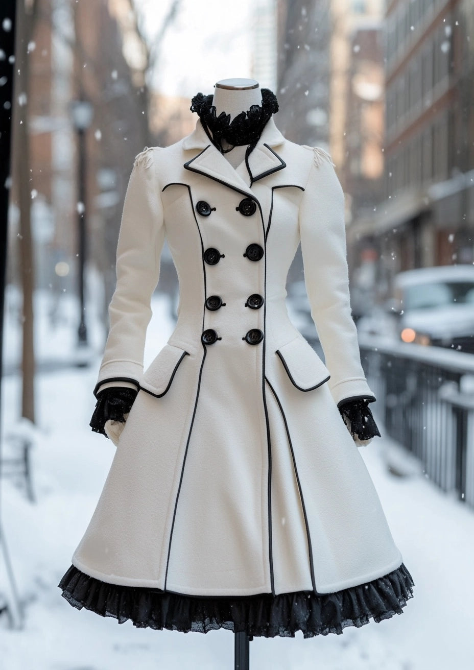 Frosted Luxe: Winter Coat Collection